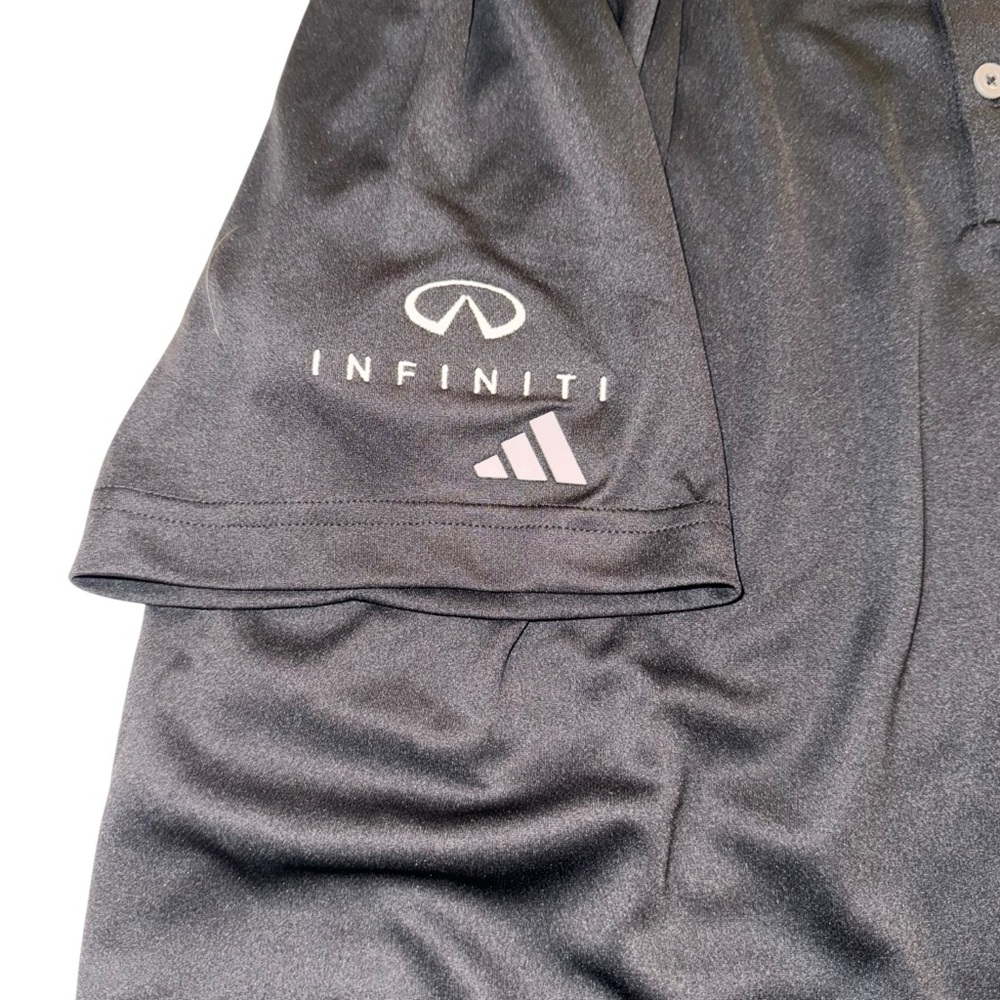 Adidas Men's Performance Polo Shirt Nissan INFINITI Platinum Service - Picture 3 of 5